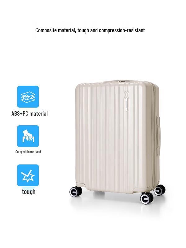 

Mei Travel 20-inch Hardshell Expandable Carry-on Suitcase