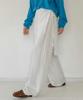 NON AND NON Nylon Wrap Layered Banding Pants_Nspt5220