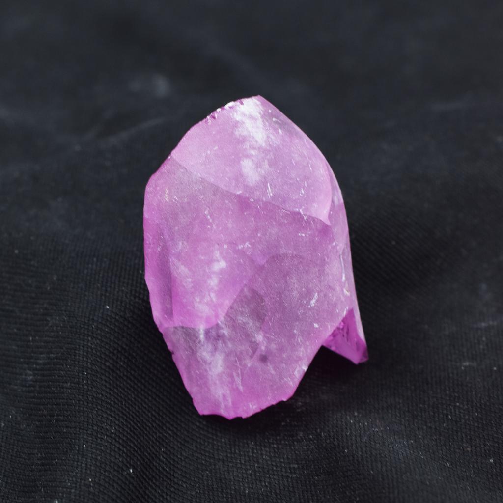 Natural Pink Zircon Loose Gemstone 77.00 Ct Raw Uncut Rough Raw for Lapidary and Gem Collections