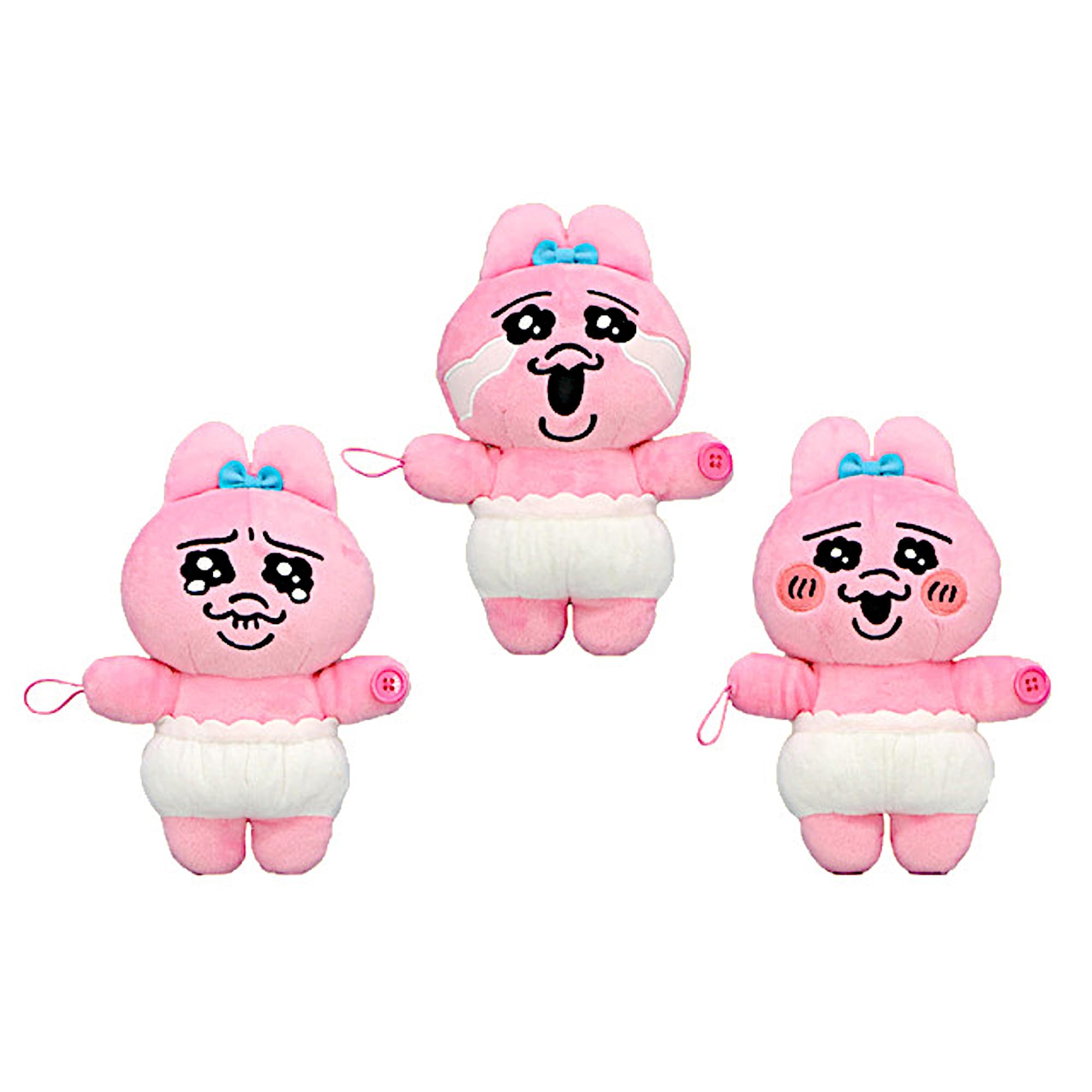 

With You Plush Toys OpanKyuUsagi (3 Types) [Full Set]