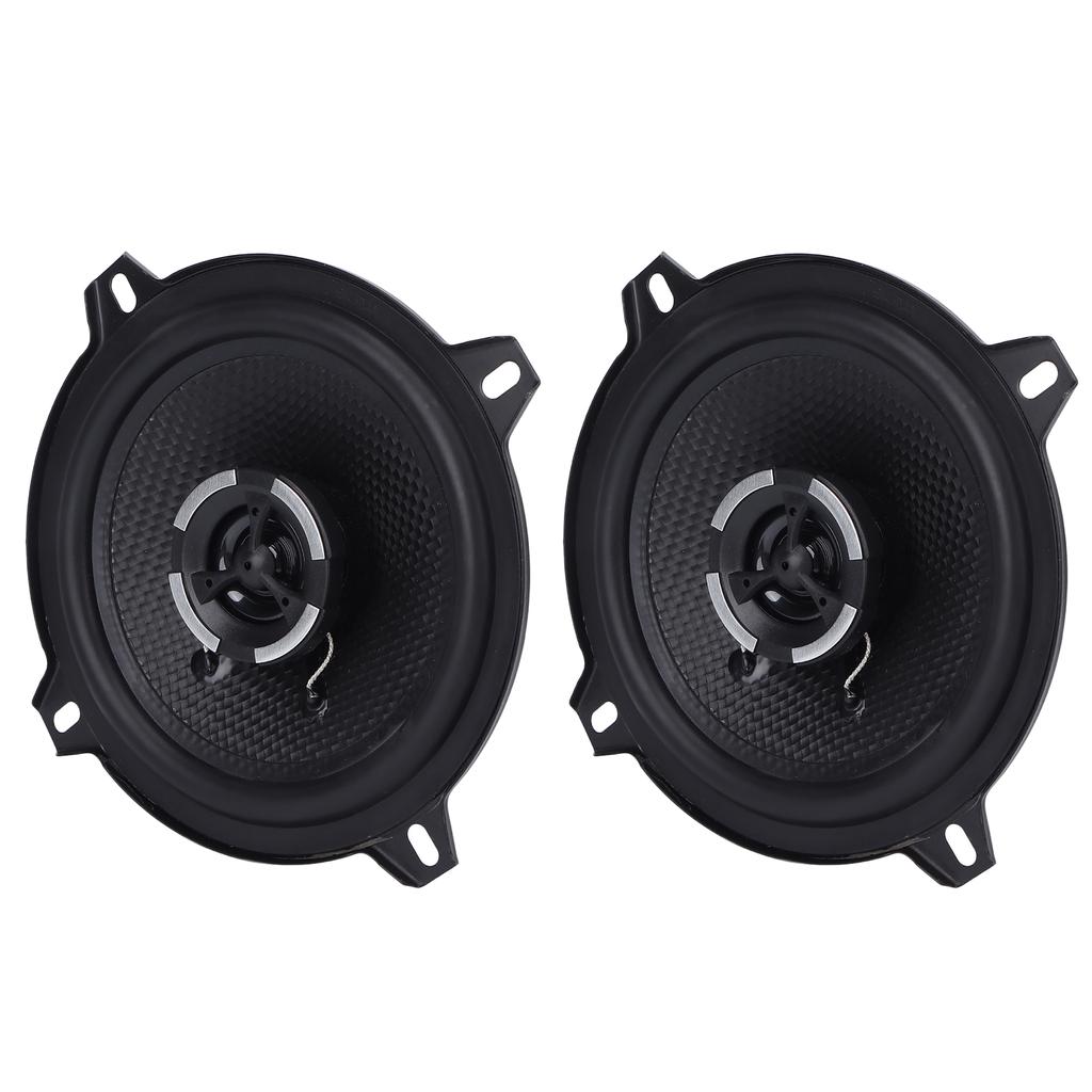 2PCS Car Audio Tweeter 5.2in 13.2cm 4 Ohm  70‑20KHZ 91dB 12V Round Speaker Universal Accessories