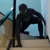 Anime Superhero Toby Black Venom Spider Man Cosplay Tight Jumpsuit Halloween Cosplay Black Spider Costume