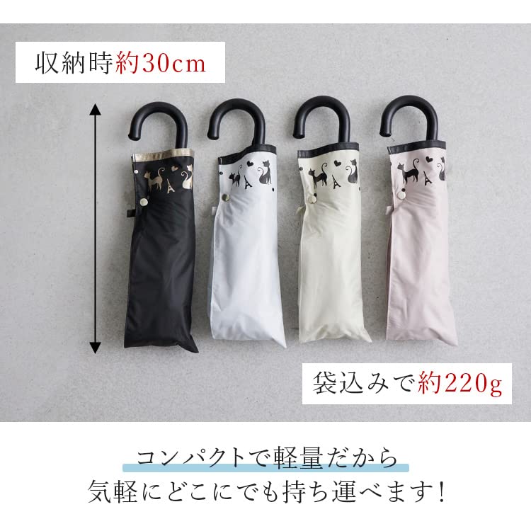 Okamoto Harajuku Store Parasol UV Protection 100 Shading Folding Complete Shading Lightweight Umbrella for Sunny and Rainy Days UV Protection Rate