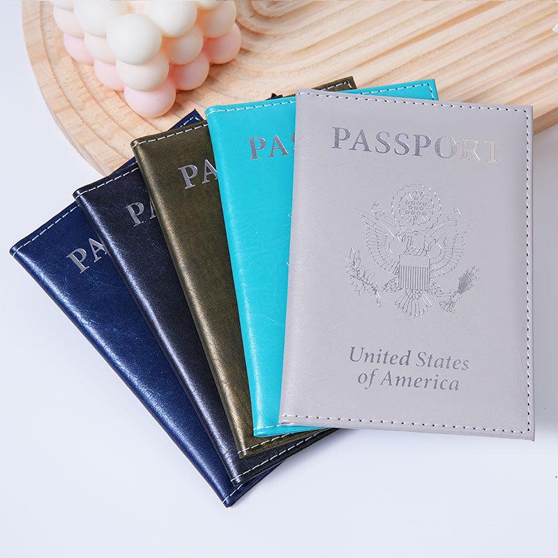 Cross-border PU Leather Passport Holder: Custom Logo Travel Cover and Multi-functional Protector