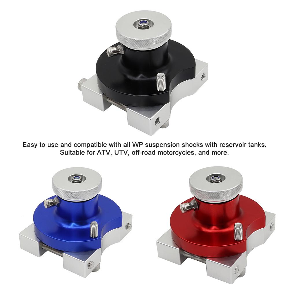 Motorcycle Nitrogen Charging Tool Compatible with WP Suspension Shock Absorber with Liquid Reservoir for ATV UTV Off