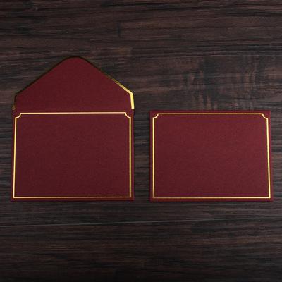 20pcs/batch Thickened Membership Card Retro Transparent Envelope, High-end Hot Stamping Card Small Envelope