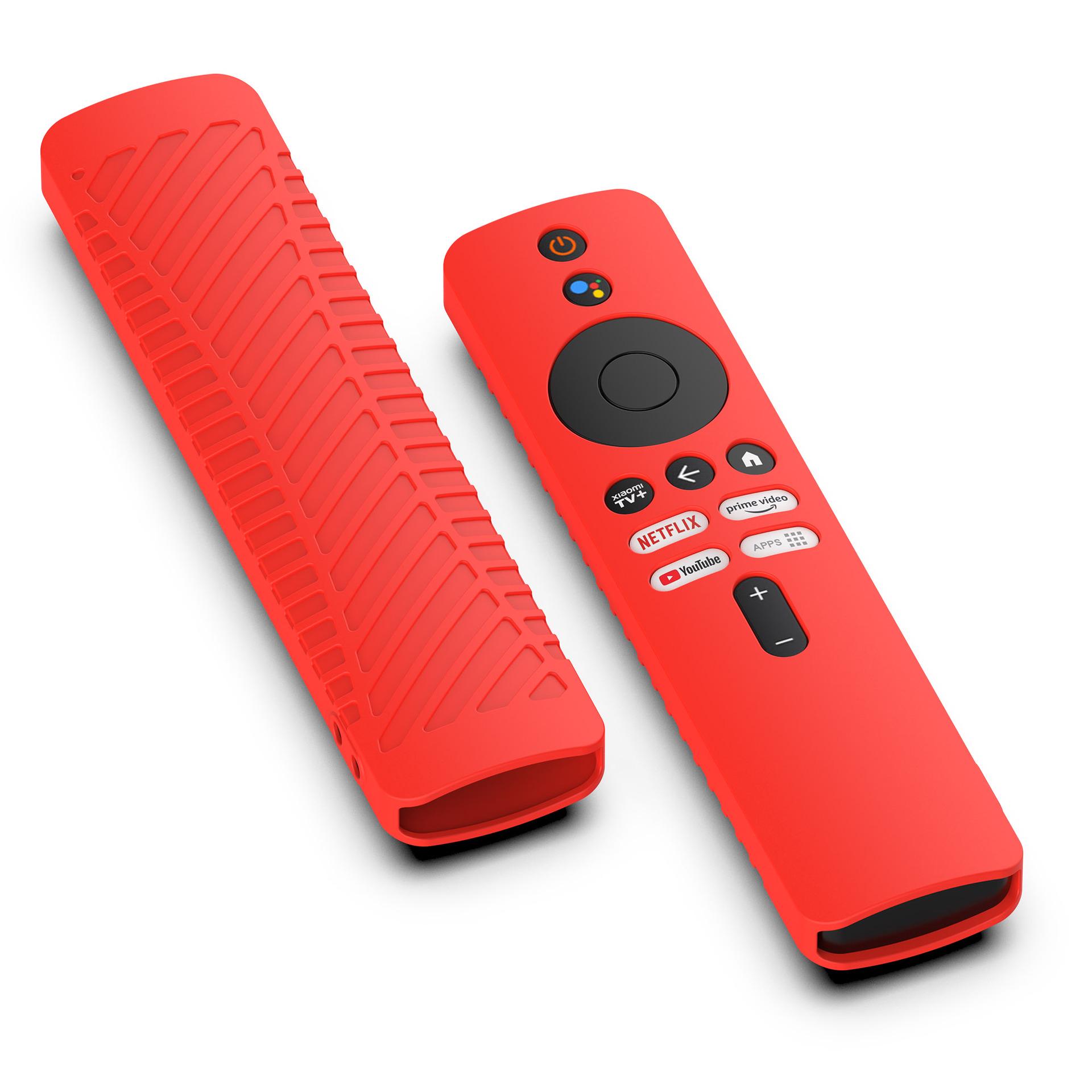 

Силиконовый защитный чехол для Xiaomi TV Stick 4K и пульта MiBox 2nd Gen 165mm x 40mm x 16.5mm красный