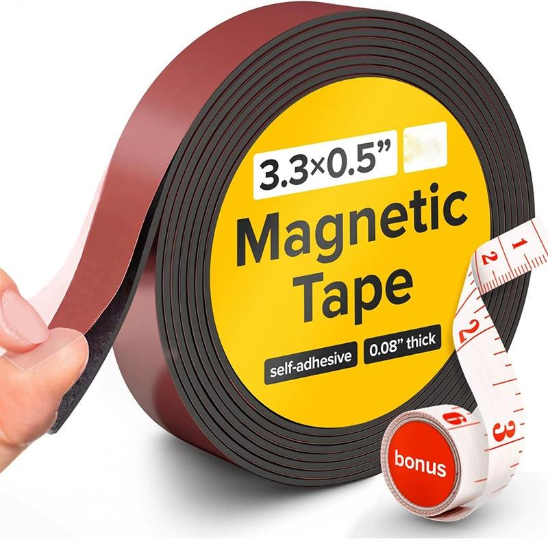 Strong magnetic tape roll for DIY crafts