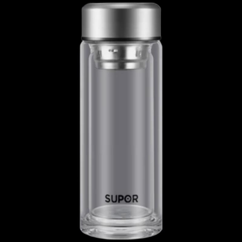 Supor Double-Layer Heat-Resistant Glass Cup