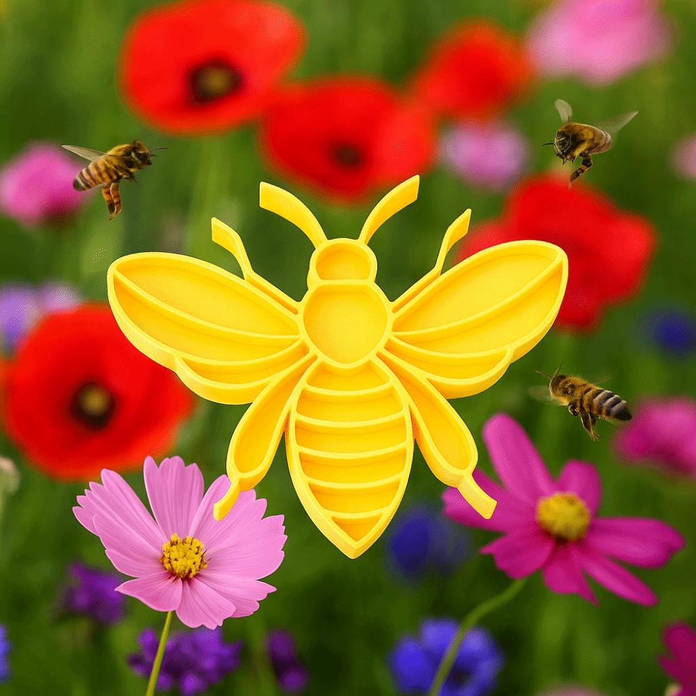 Plastic Insect Drinking Cup Bee/Beetle Shape Bees Water Feeder Creative Bee Drinker Yard Decor