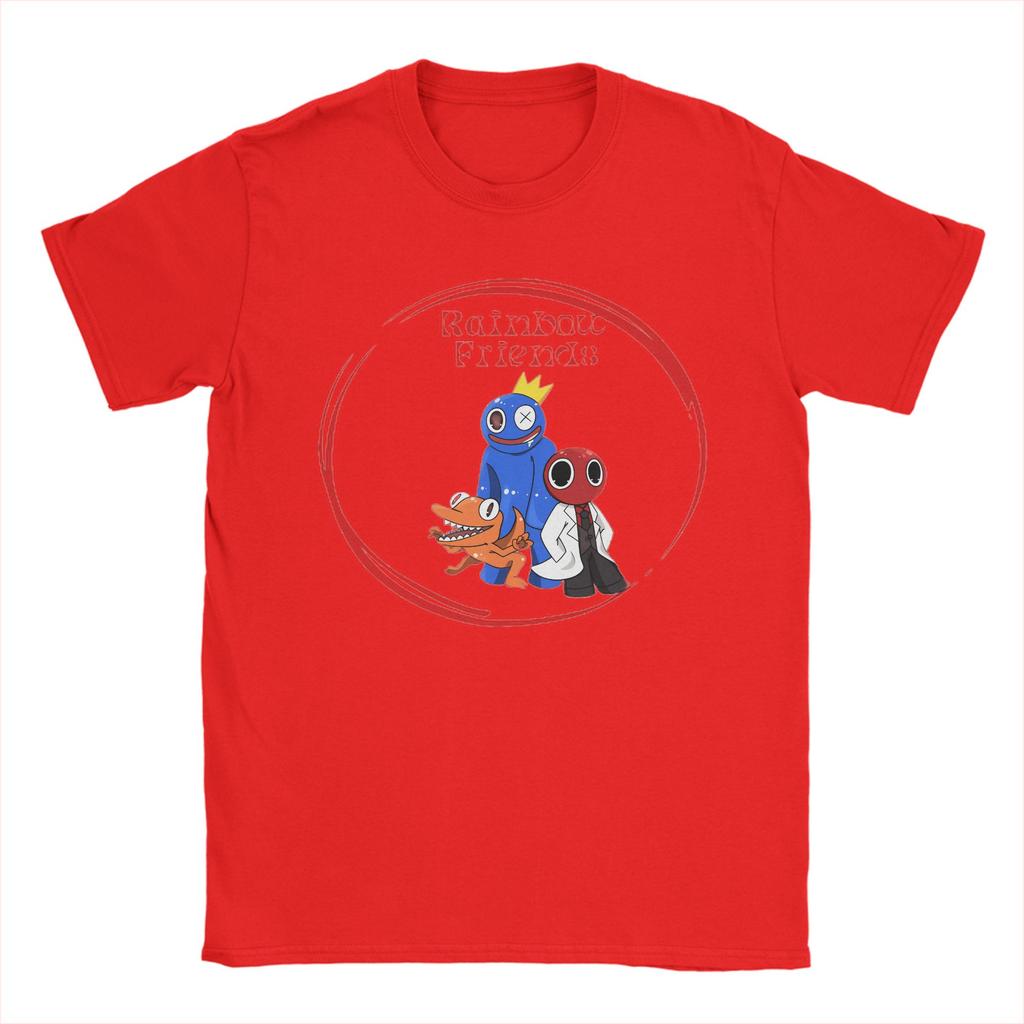 Unisex Garten of Banban Friends Characters T Shirts Pure Cotton Clothing Humorous Short Sleeve O Neck Tees Classic TShirt