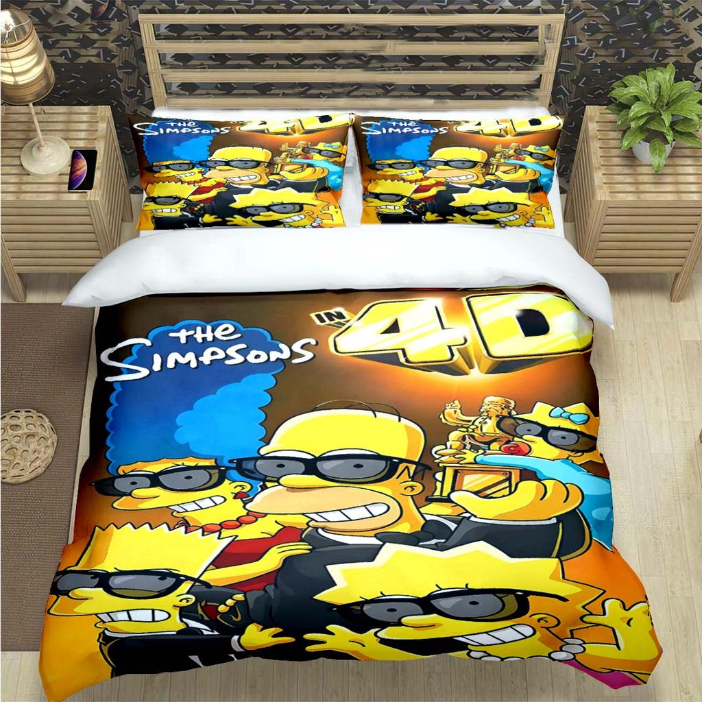 Beliebte Cartoon-TV-Rollen-Druck Bettwäsche-Sets Bettwaren-Set Bettdecken-Set Teens Mädchen Twin Einzel Kind Geschenk