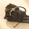 Teamer Charms Croce Ortodossa Bracciale con Catena a Corda Rossa Nera Acciaio Inossidabile Per Donna Uomo Gioielli Gesù Cristo Regalo Nuovo
