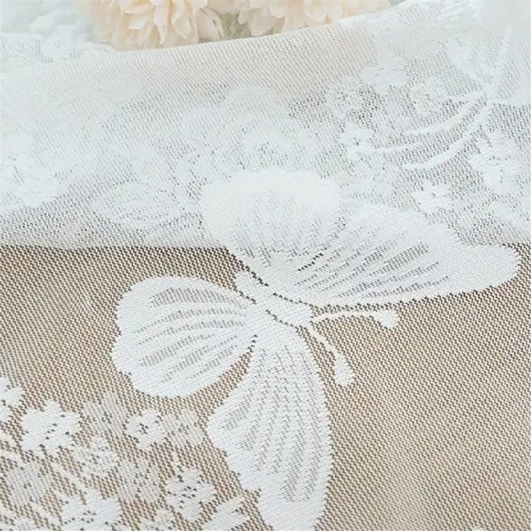 Semi Sheer Laces Window Curtain for Romance in Bedroom Living Room or Dining Space