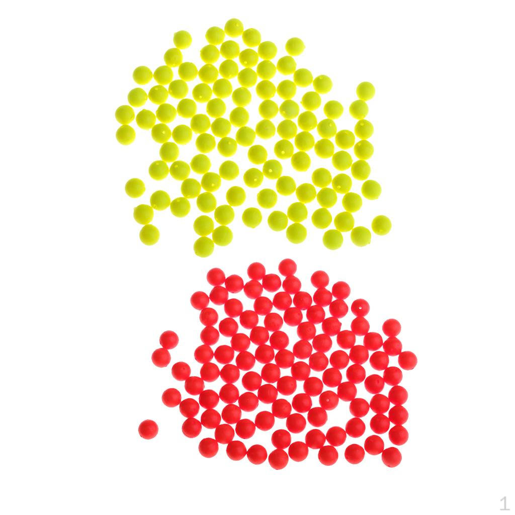 

200 шт. плавающие поплавки для рыбалки, шарик из пенопласта, индикатор, аксессуары для рыбы