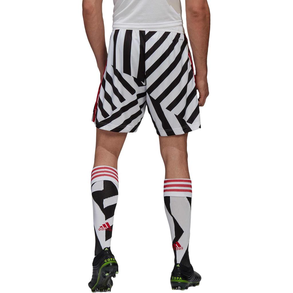 Adidas Manchester United AEROREADY Soccer Bottom Men's White/Black GD9435