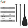 Professionelles 3-teiliges Paddel aus Aluminiumlegierung für Paddleboards, Kajaks, SUPs & Surfbretter