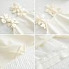 Summer Korean Version Baby Girl Casual Solid Color Dress White Decoration Fashion Temperament Princess