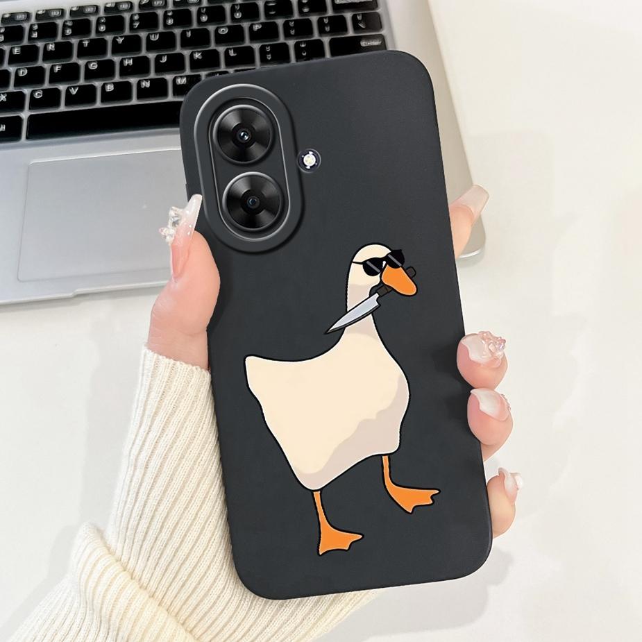 For Realme Note 60 Case RMX3933 Cool Machine Fashion Painted Cover Soft TPU Phone Case For Realme Note 60X Note60 Narzo N61 Bags