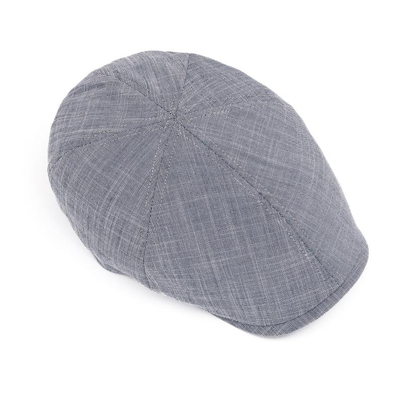 Cap Men's Spring Summer British Beret Sunscreen Sun Hat Forward Hat Newsboy Hat