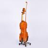Supporto per Violino Pieghevole Portatile Regolabile Supporto per Violino Portatile in Plastica Supporto da Pavimento Accessori per Strumenti a Corda