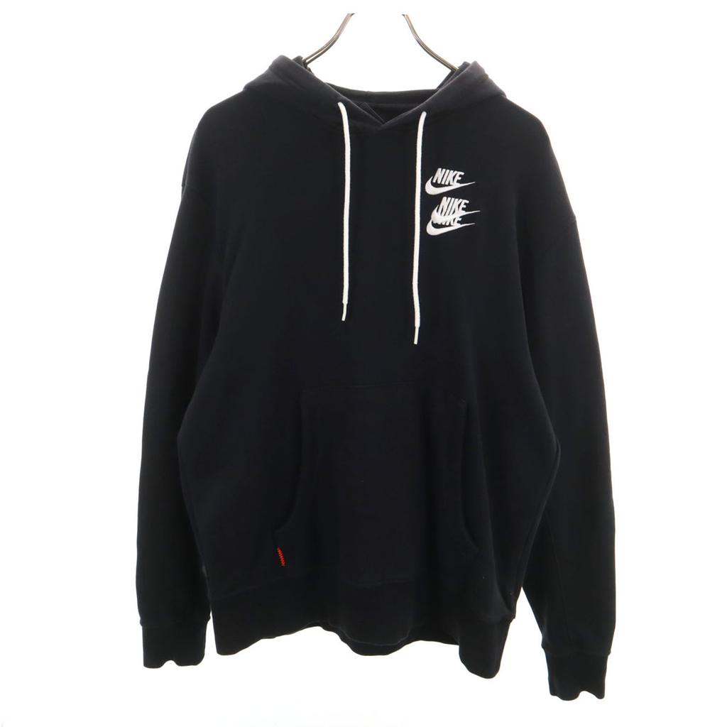 NIKE Back logo Long sleeve Sweatshirts L black Men's Used