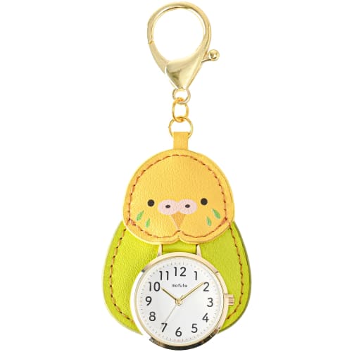 

Fieldwork Women s Analog Keychain Watch with Parakeet Design, Yellow, Anifure GY072-1