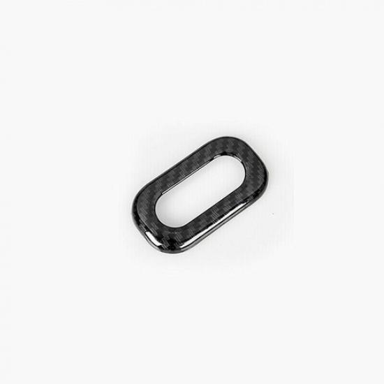Carbon Fiber Seat Switch Memory Button Adjust Cover For Grand Cherokee 2011-