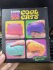 Needoh Teenie Cool Cats 3er-Pack Entzückende Mini-Katzen Fidget Spielzeuge Weich Knetbar Stressabbau Sensorische Quetschspielzeuge