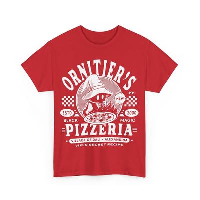 Koszulka Unisex Ornitier Pizzeria Grunge. Gra wideo Final Fantasy IX. Vivi.