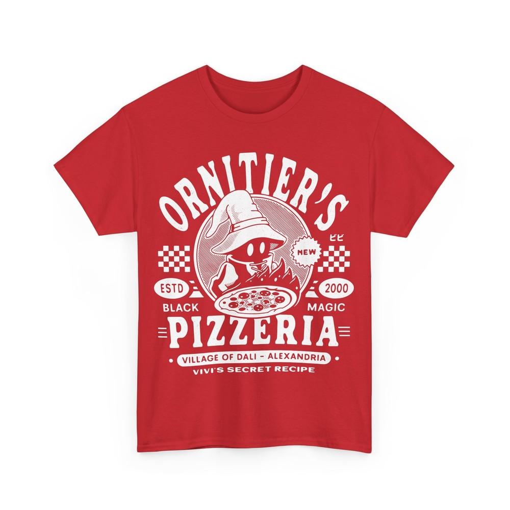 

The Ornitier Pizzeria Grunge Unisex T-Shirt. Final Fantasy IX Video Game. Vivi. M