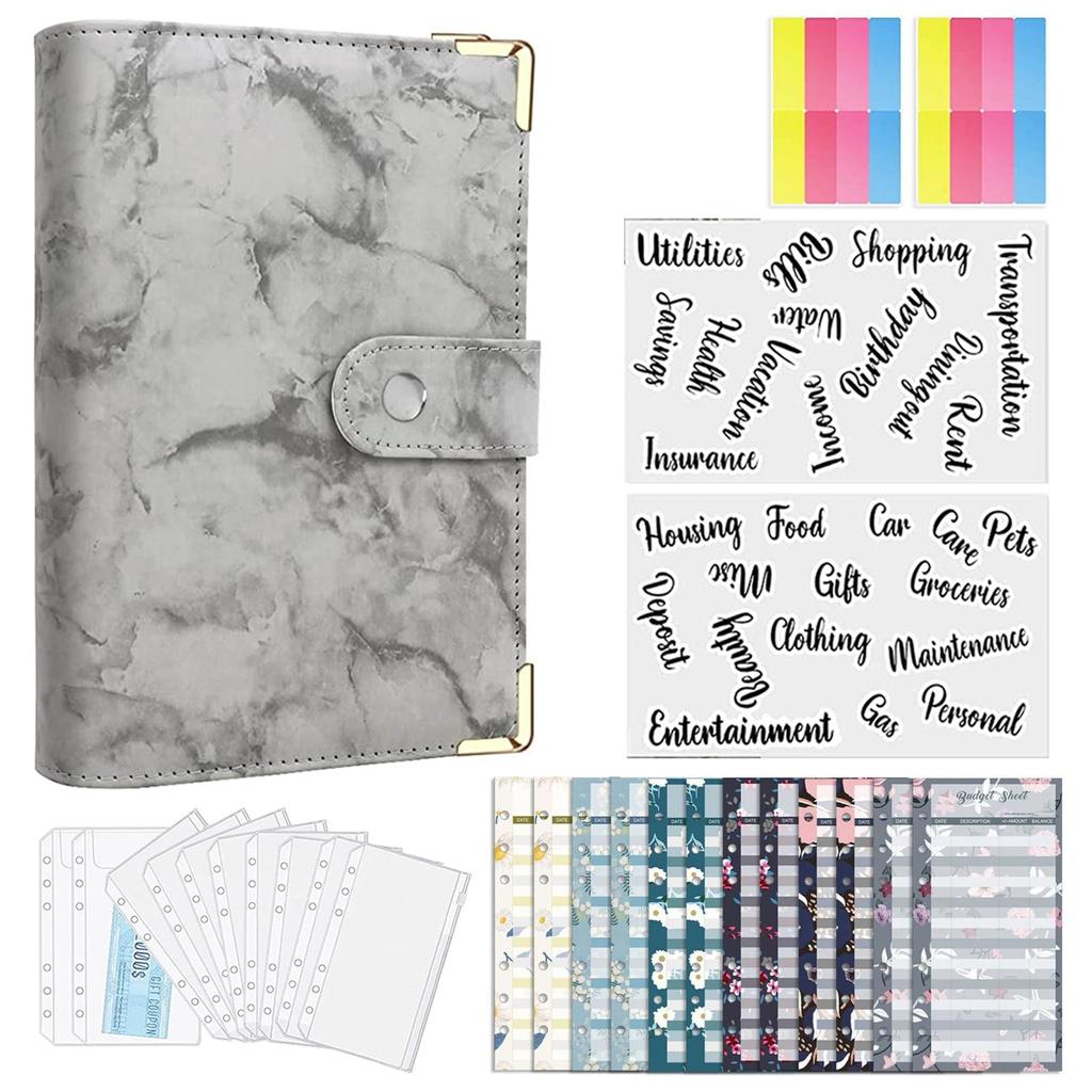 Buy Budget Binder with Zipper Envelopes Money Saving Cash Budget