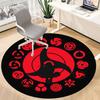 NARUTO Office Round Area Rug,  Under Office Chairs Bedroom Living Room Home Decor a0908161