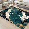 1PC Crane Pattern  Kitchen Rugs Non-Slip Home Door Mats Pop Design Bathroom Rugs Bath Mat Carpet for Home Sink Laundry Decor