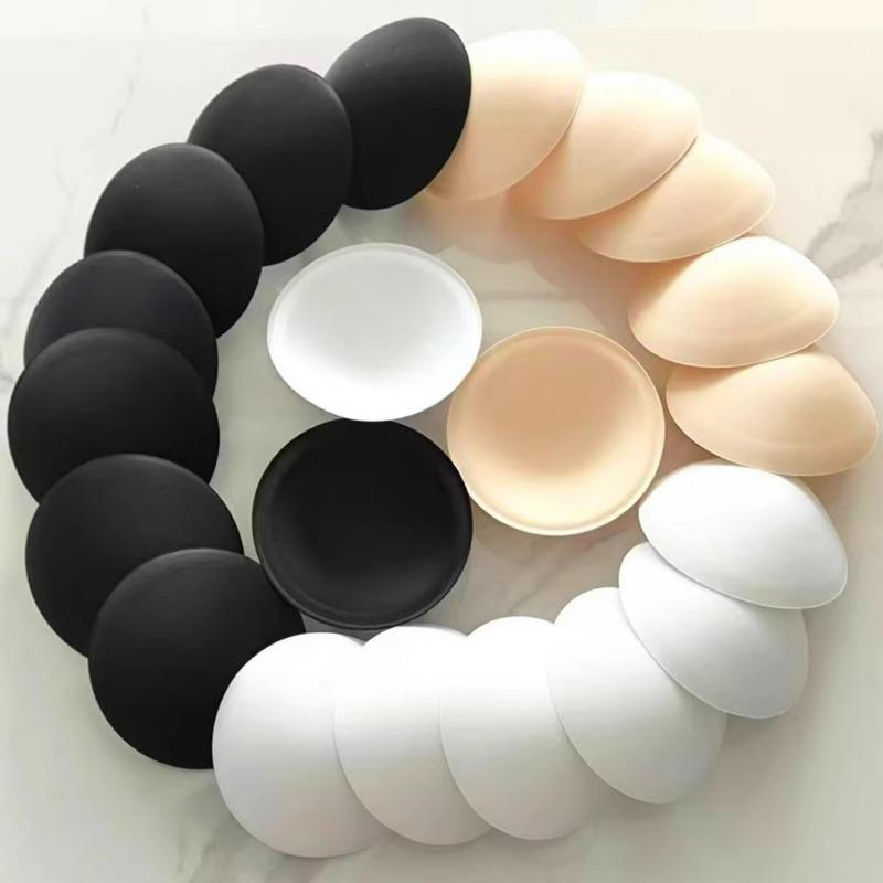 5pairs Removable Triangle Sponge Bra Pads for Women Invisible Insert Swimsuit Bikini Breast Enhancers Chest Cup Pad Accessories