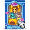 Bandai - Littlest Pet Shop - Tiki Jungle Pack - 3 Animals and Accessories - Bf00515