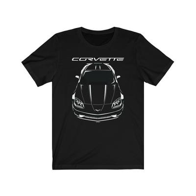 Chevrolet Corvette C6 - Mehrfarbiges T-Shirt - C6 LS2 LS3 LSX Chevy Shirt