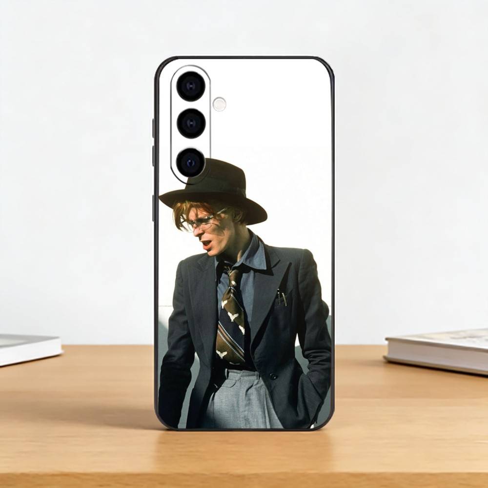 Sänger D-David Bowie Handyhülle Für Samsung Galaxy A73,A72,A71,A70,A53,A52,A51,Weiche Silikon Schwarze Hülle