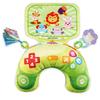 Newborn Tummy Time Pillow Toys Baby Head-Up Training Early Educational Sensory Toy With Teether Rattle Mirror Soft Cloth Book
