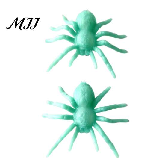 Reusable Halloween Spider Set Spiders Hanging Decorations, Plastic Fake Props, Scary Decorative for Pumpkin Scenes Ornaments Outdoor Tree Porch Yard,