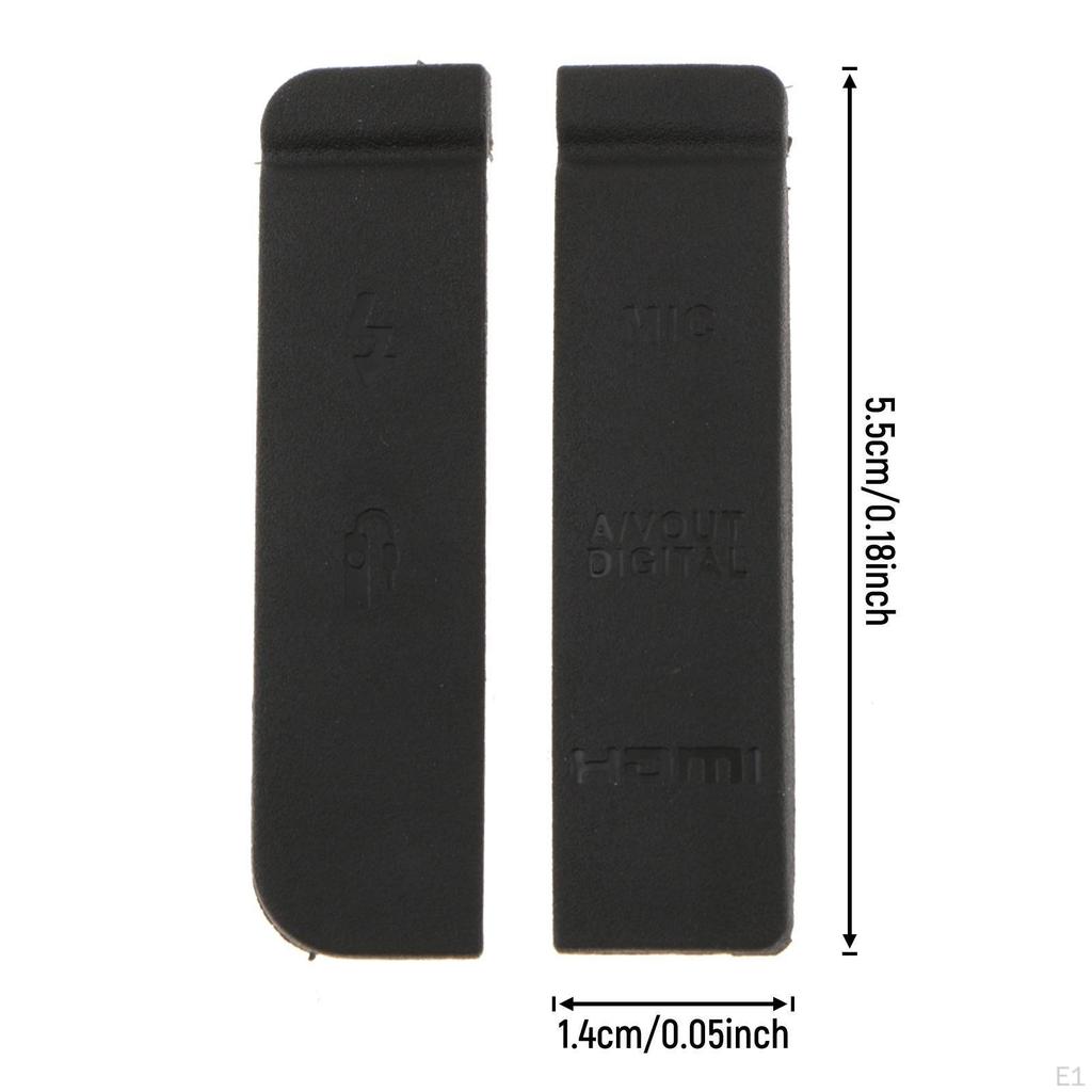Set for 7D USB Interface Cap AV OUT MIC Door Lid High Elasticity Plastic Material