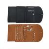 Stock Microfiber Modern Jewelry Bag Buckle Closure for Bracelets Necklaces Earrings Rings Velvet Three-Fold Design