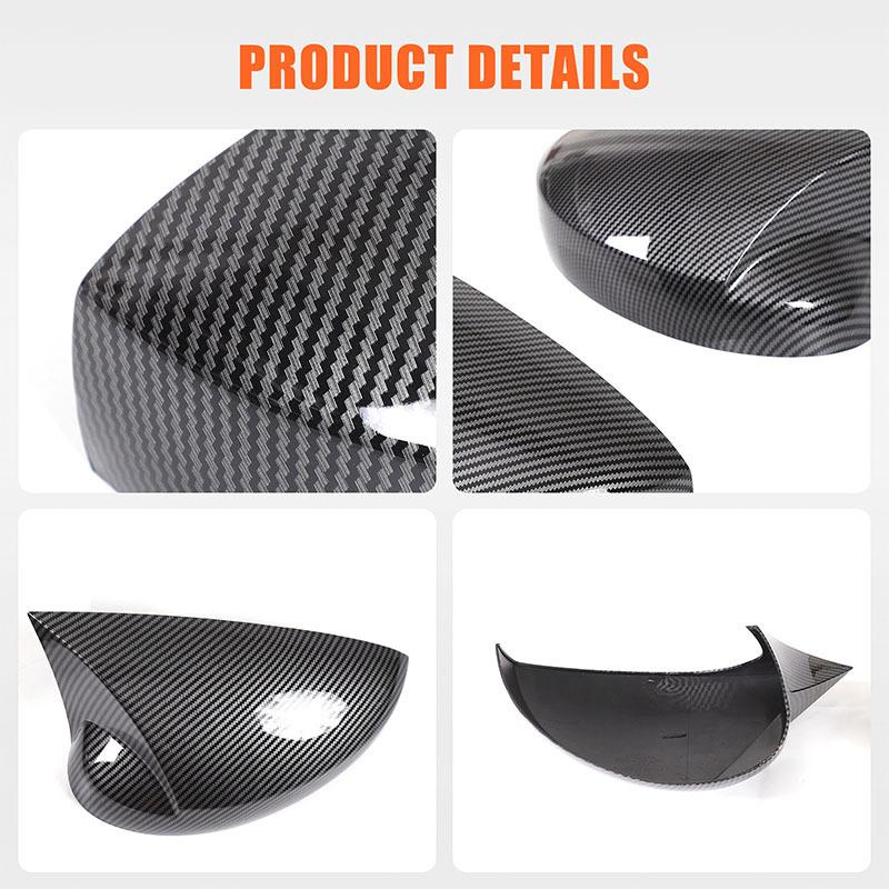 Car Rearview Mirror Cap Trim Rear Mirror Cover For Honda Civic 11th Gen FE1 FE2 FE3 FL4 For Acura Integra DE4 DE5 -2024
