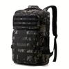 1Pc  Backpacks Men's Camouflage Backpack, Hiking and Camping Backpack, LargeCapacity Multi-layer Outdoor Sports Backpack