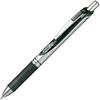 Pentel Ballpoint Pen Gel Ink Gel Knock Type 0.4mm Silver Shaft XBLN74-A Black