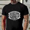 2026 Retro Motorcycle Creative Design Tshirt Mens Cycling Sportswear Short Sleeve Top Tee