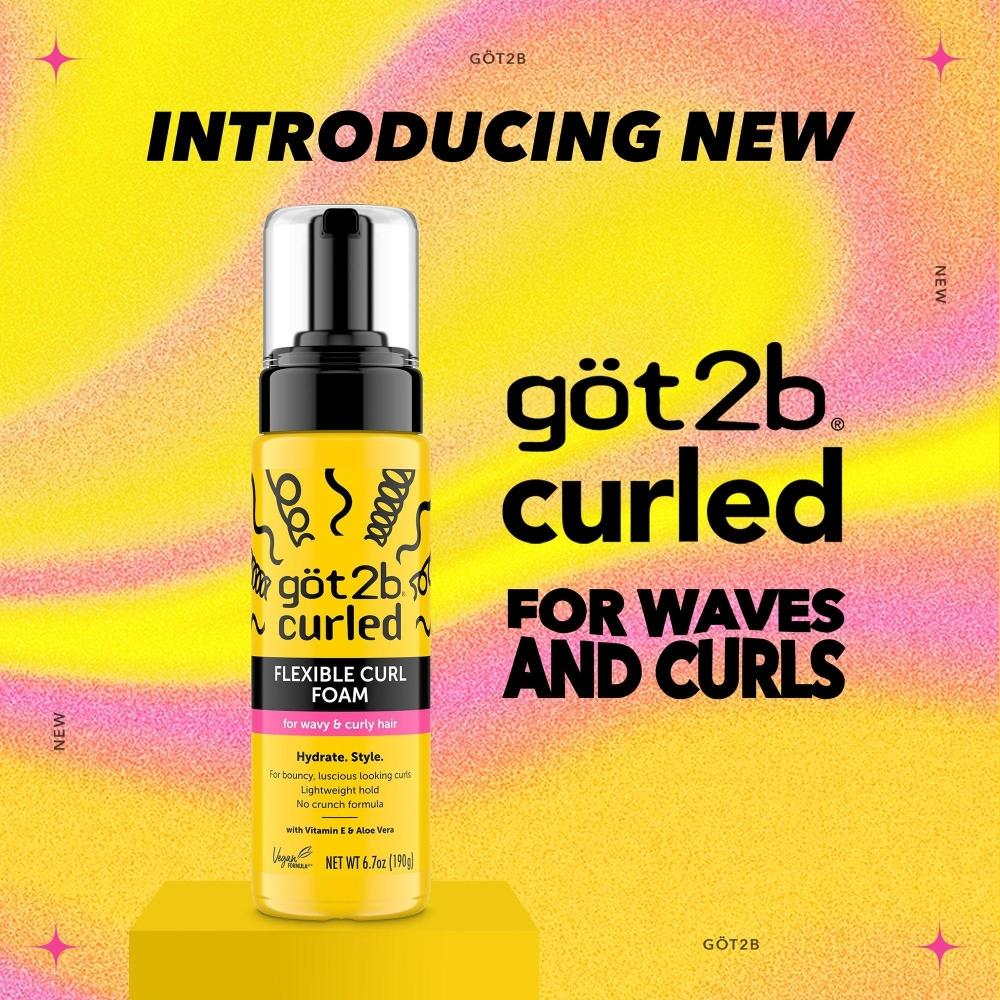 Got 2b Curled Flexible Curl Foam 6.7 Oz