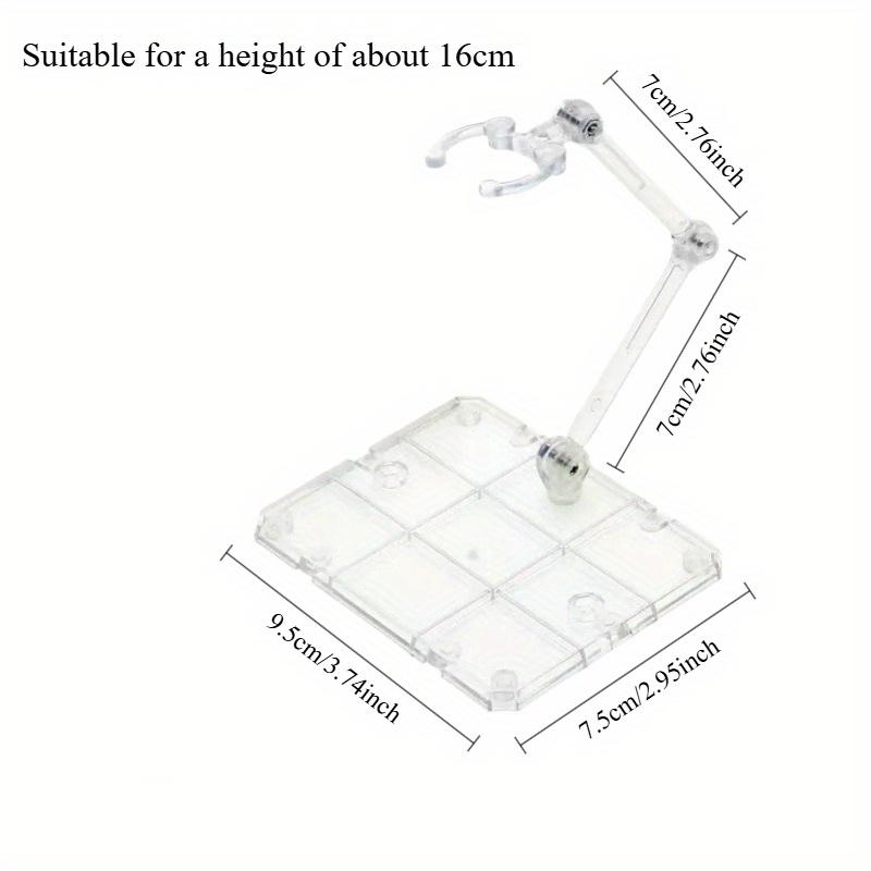 

Model Stand,Action Base Clear Display Stand for 1/144HG/RG Mini Doll Toy Figurine and Figure Model Toy,Transparent Display Stand