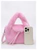 Herbst/Winter 2025 Vielseitige Plüsch-Crossbody-Bucket-Bag