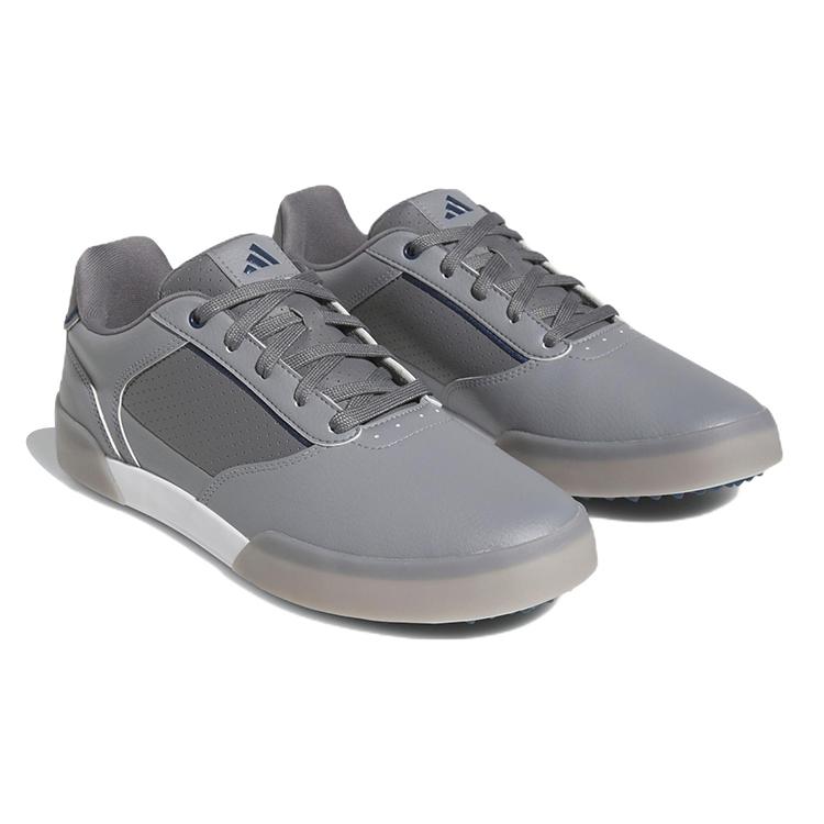 New Adidas Retrocross Spikeless Golf Grey Crew Navy Grey GV6914